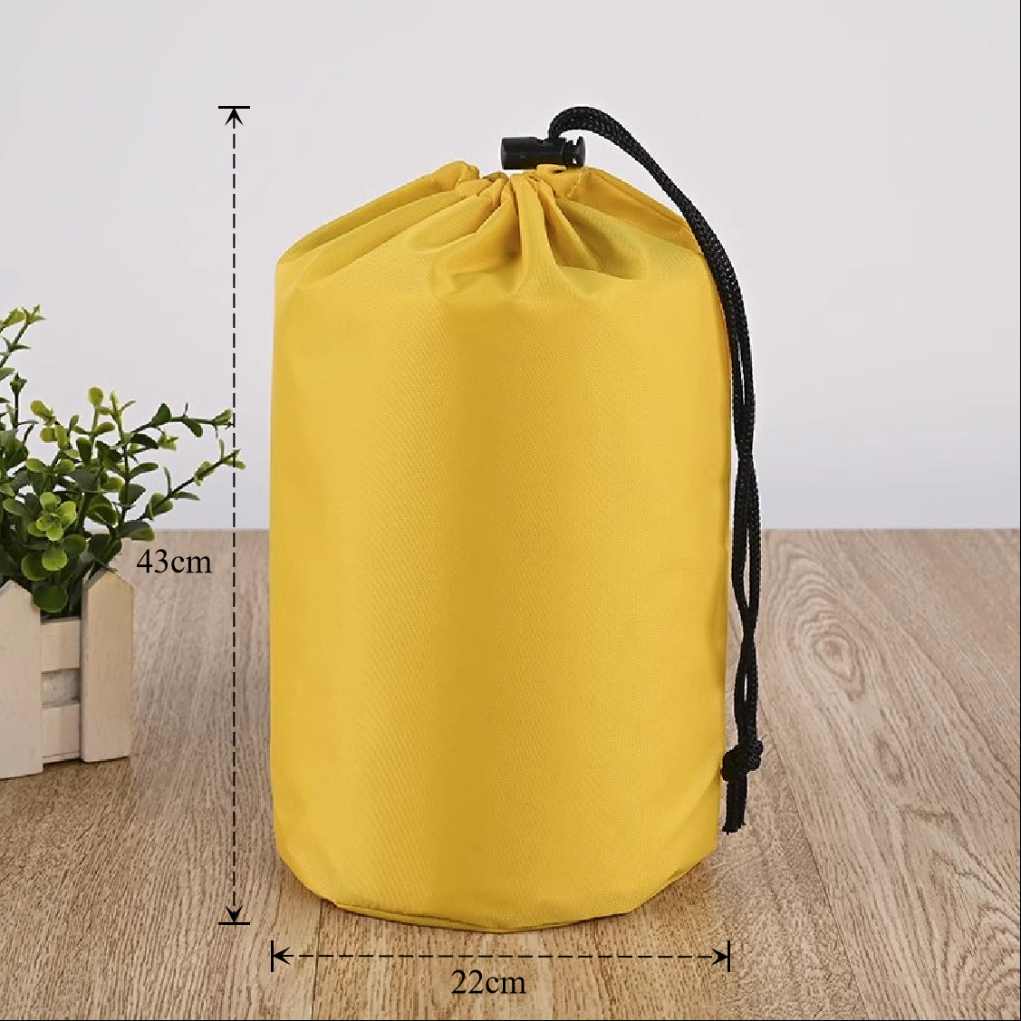 210 Genuine nylon drawstring pocket, drawstring pocket, station wagon, down jacket, sun-protective clothing storage bag