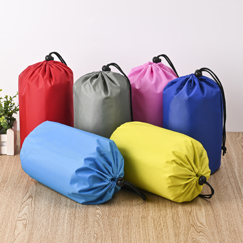 210 Genuine nylon drawstring pocket, drawstring pocket, station wagon, down jacket, sun-protective clothing storage bag