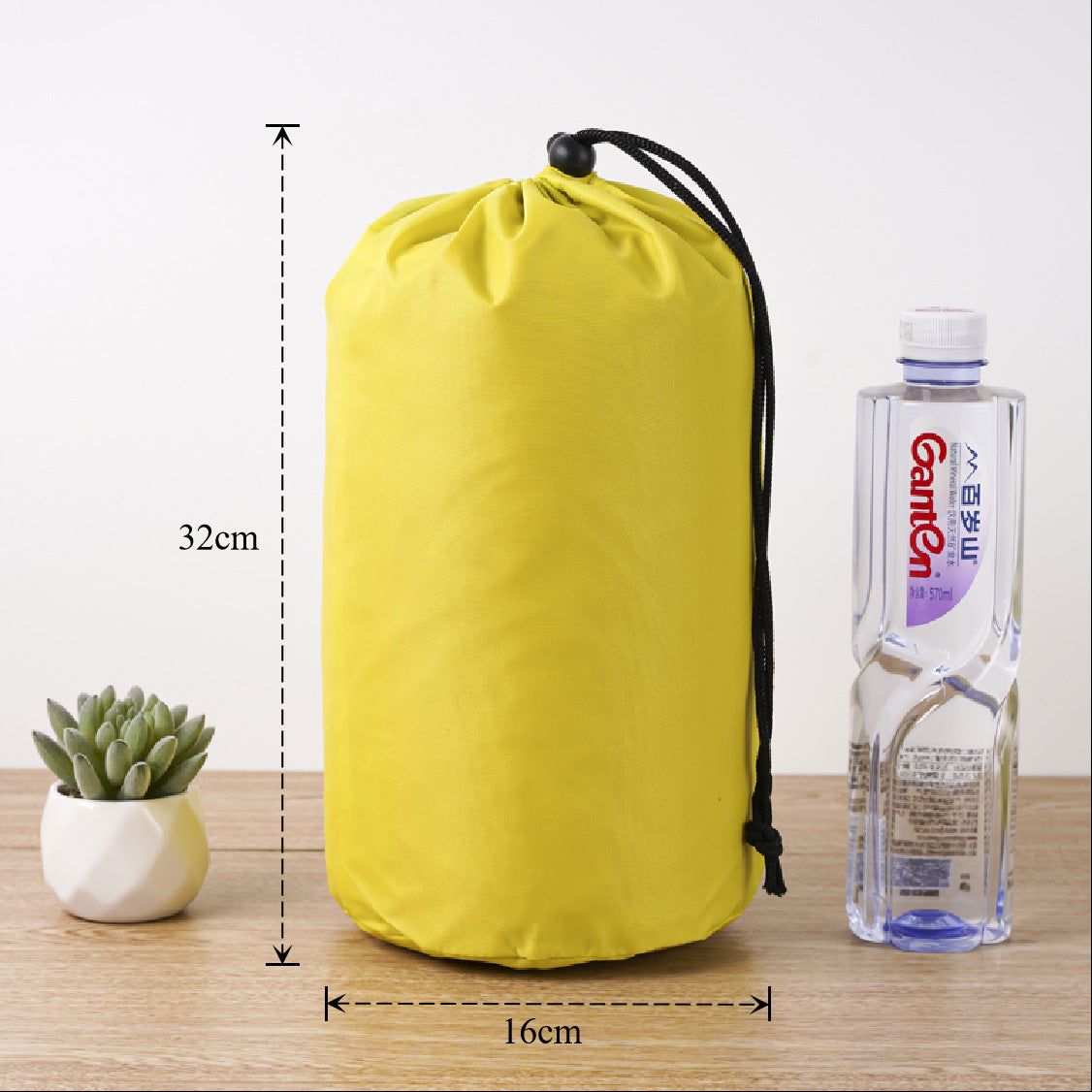 210 Genuine nylon drawstring pocket, drawstring pocket, station wagon, down jacket, sun-protective clothing storage bag