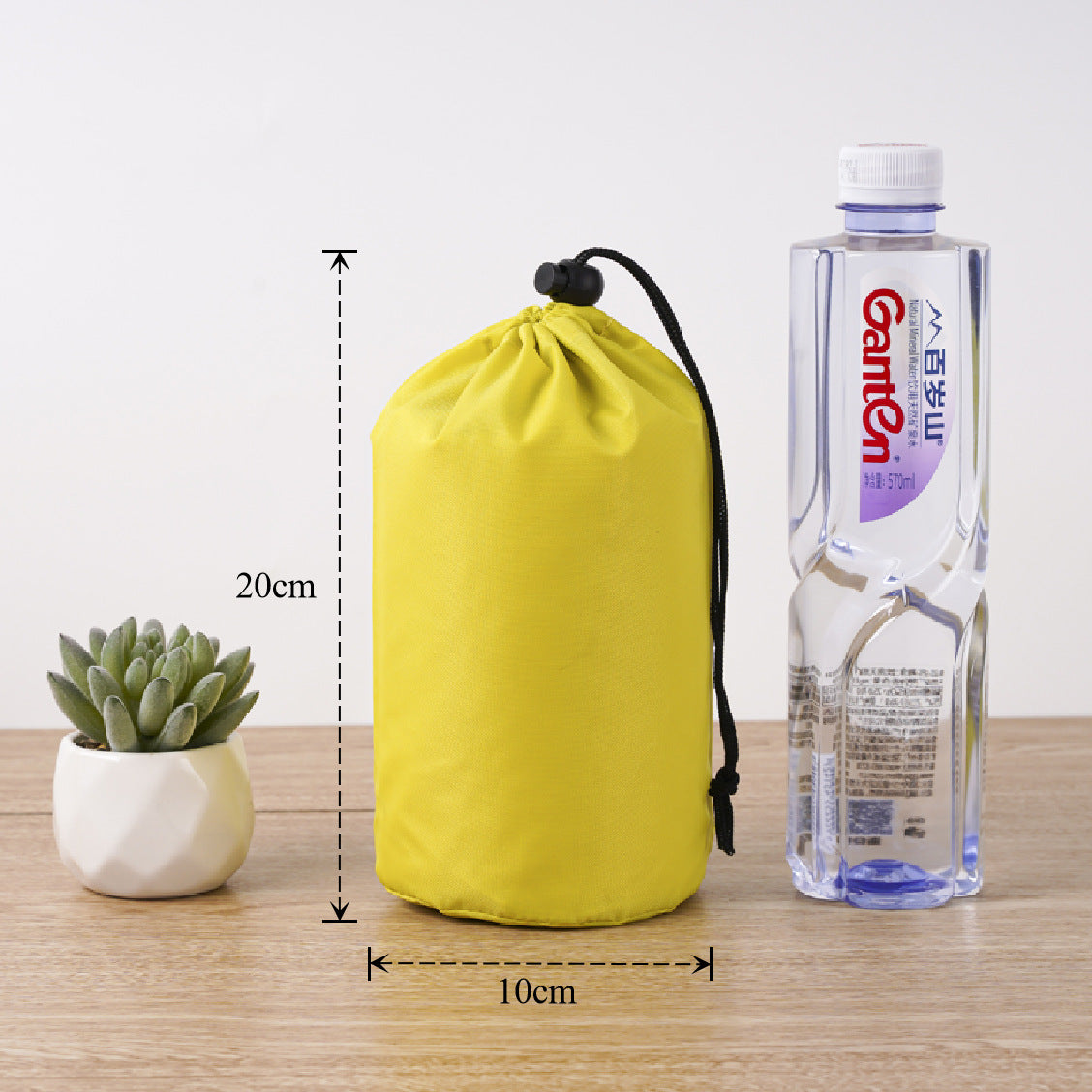 210 Genuine nylon drawstring pocket, drawstring pocket, station wagon, down jacket, sun-protective clothing storage bag